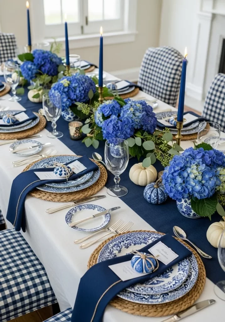 The Classic Blue & White Harvest