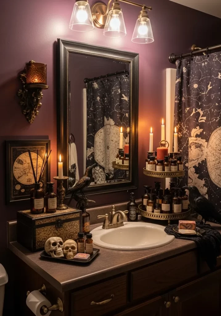 The Mystical Apothecary Bathroom