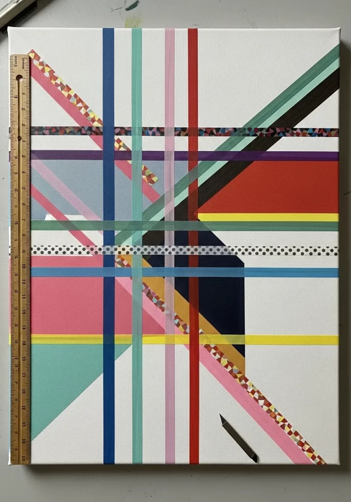 Intersecting Color Play