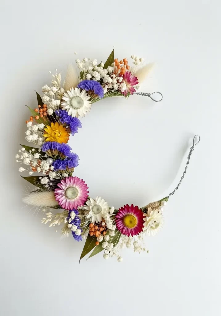 A Celestial Floral Moon