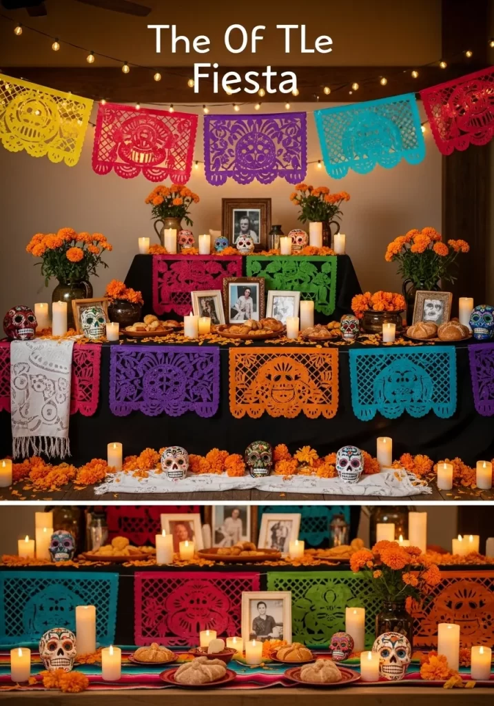 The Festive Ofrenda Altar