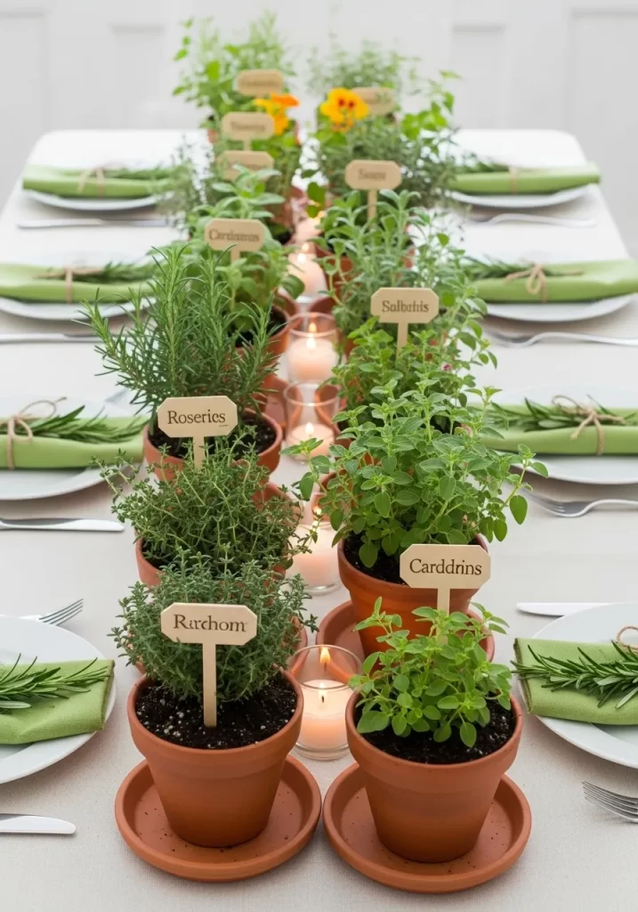 Aromatic Herb Garden Path