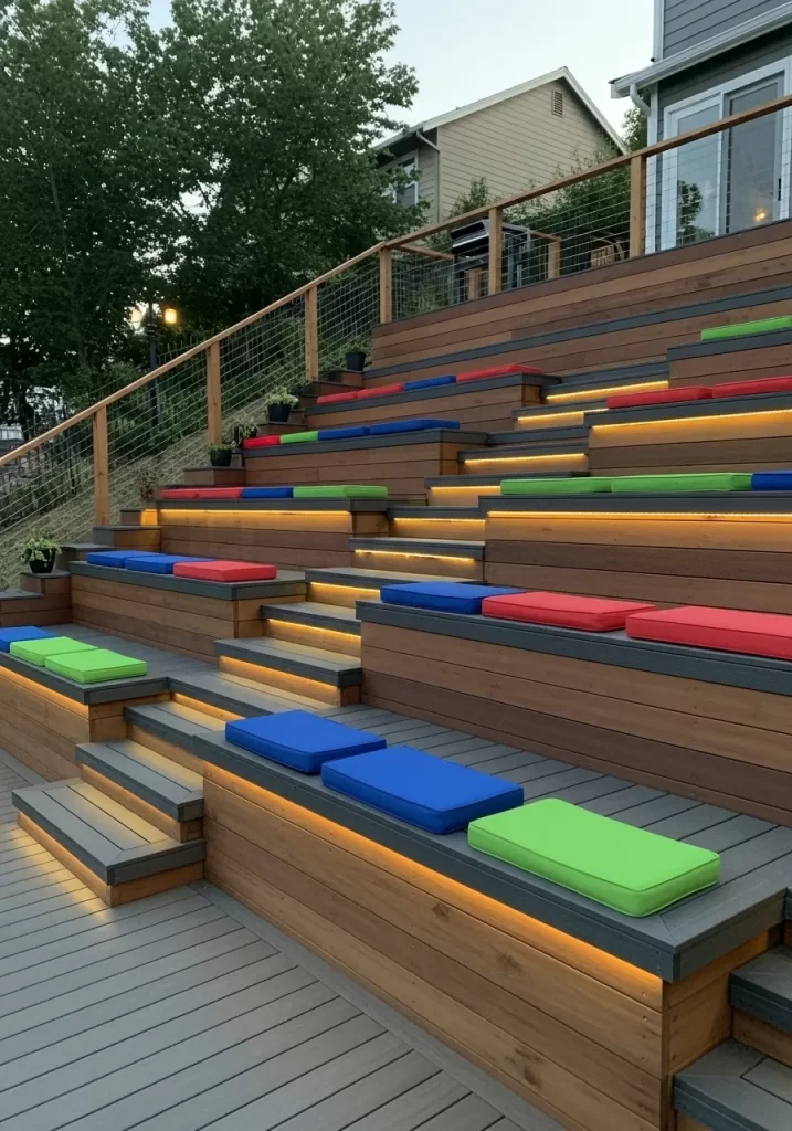 The Amphitheater Deck Seating