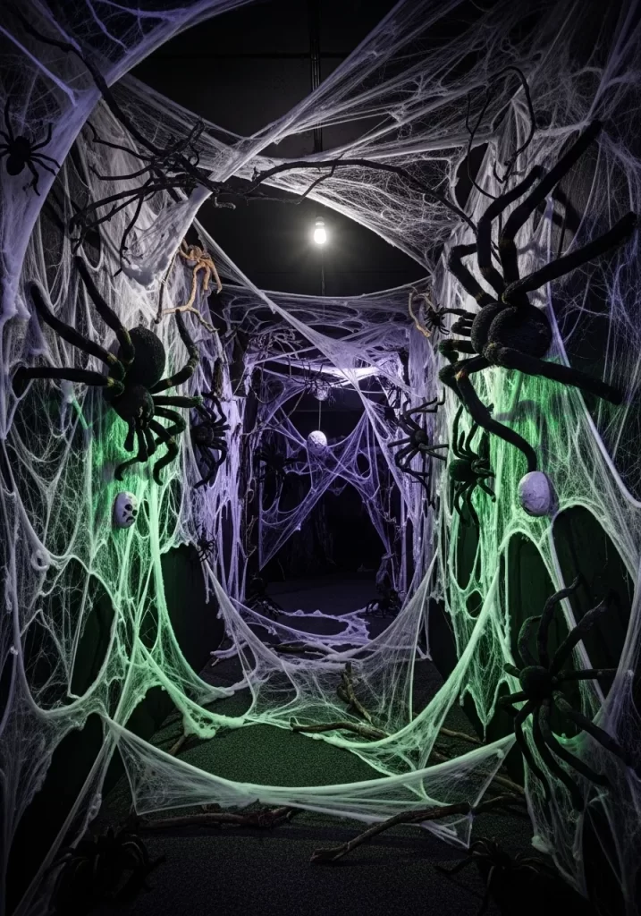 The Terrifying Spider Lair
