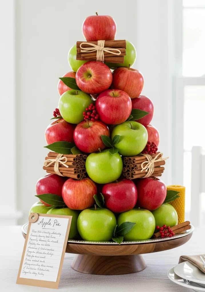 Apple and Cinnamon Pyramid