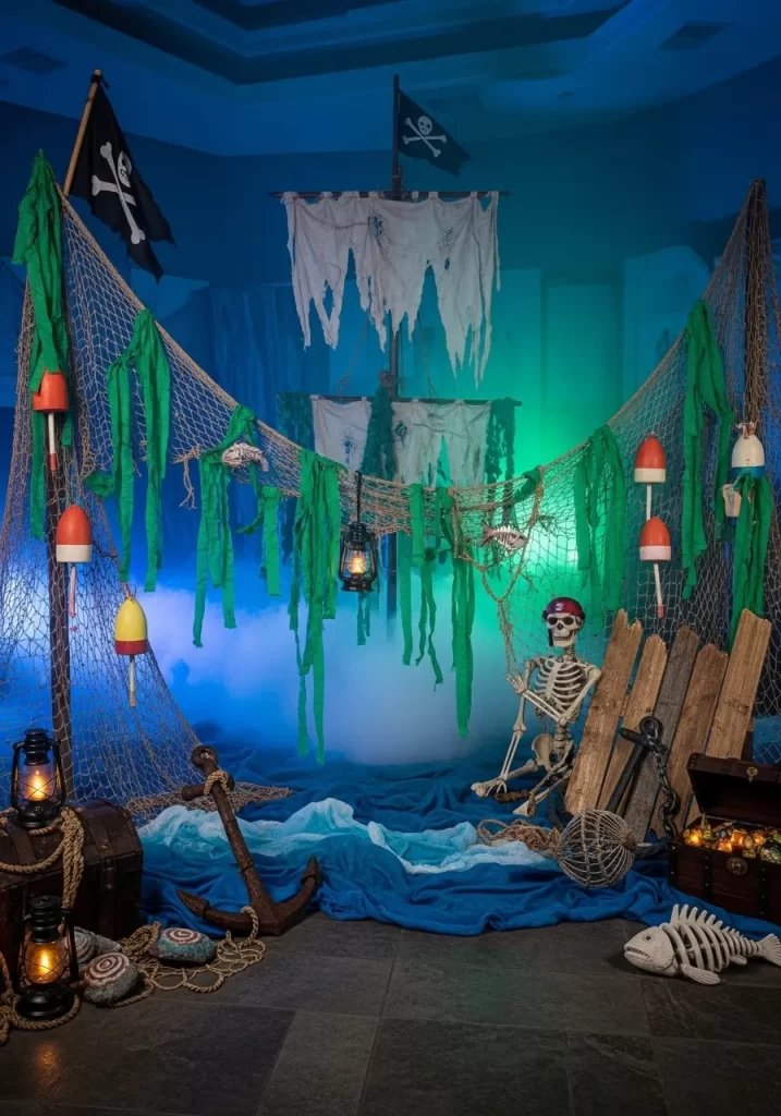 The Sunken Pirate Shipwreck