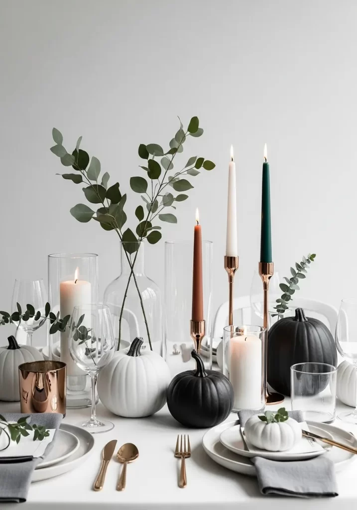 The Minimalist Eucalyptus & Gourd Display