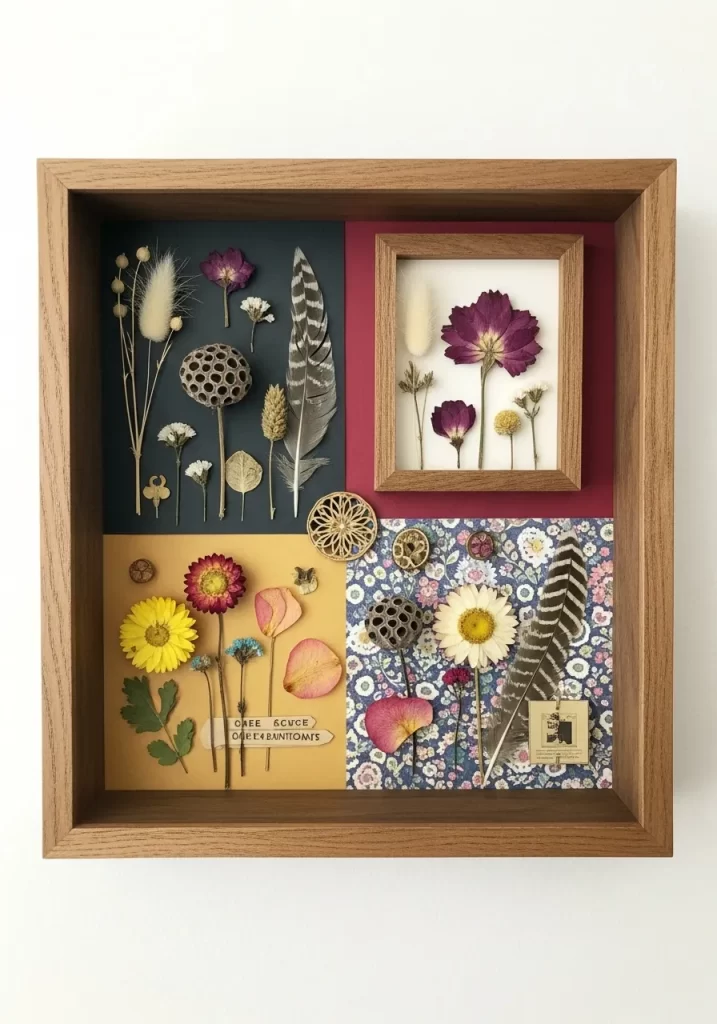The Curated Botanical Shadow Box
