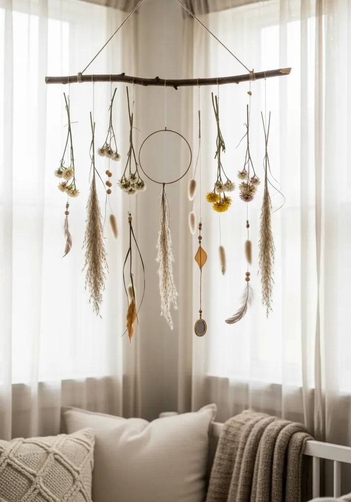 The Hanging Floral Mobile