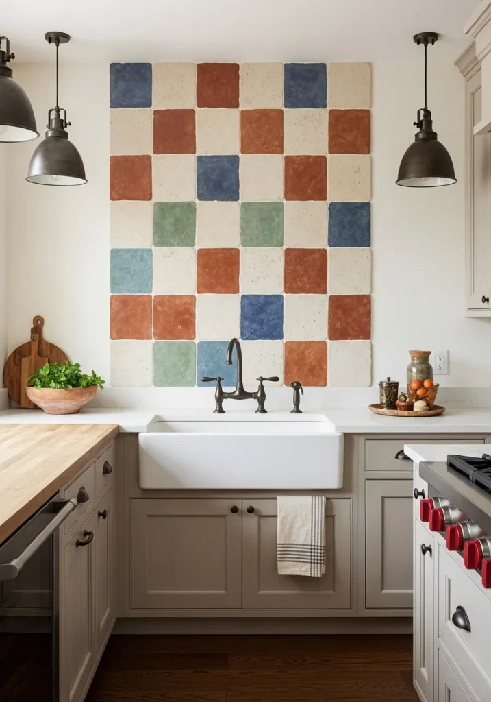 Rustic Checkerboard Charm