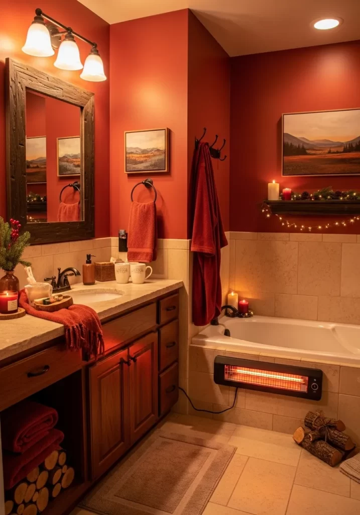 The Rustic Lodge Warmth