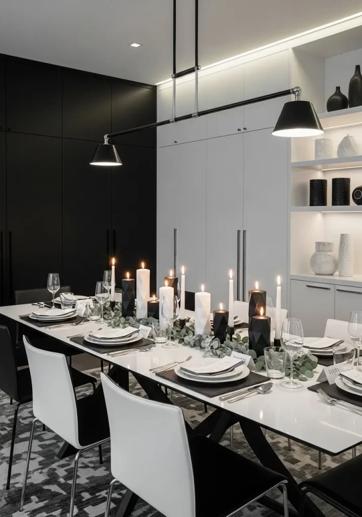 The Monochrome Modern Soiree