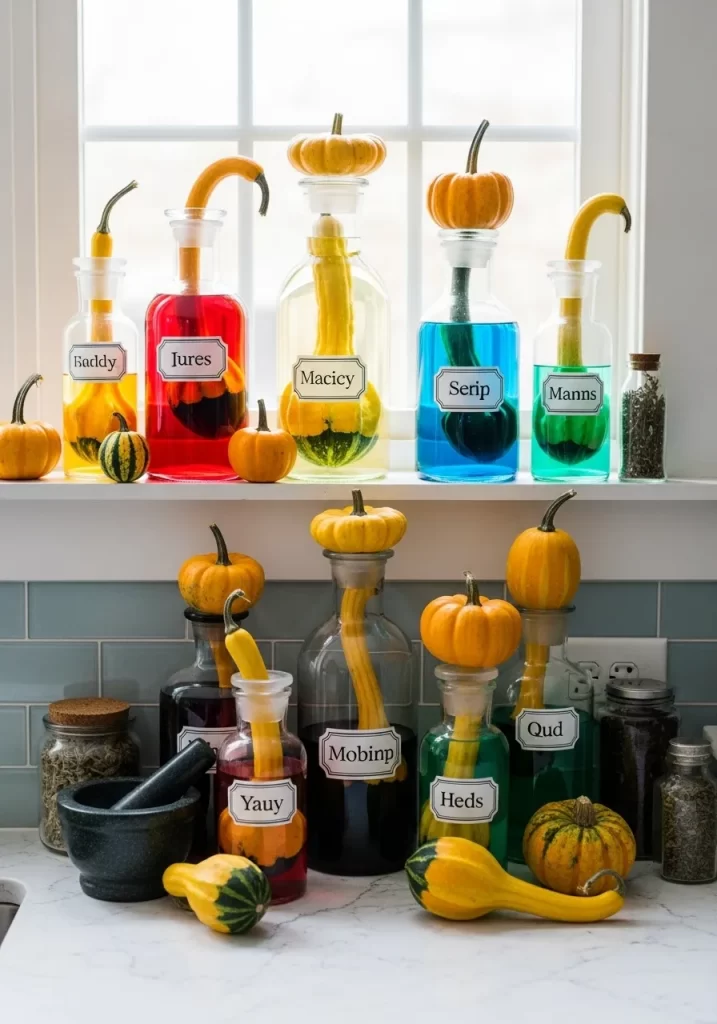 Mad Scientist's Potion Bottles