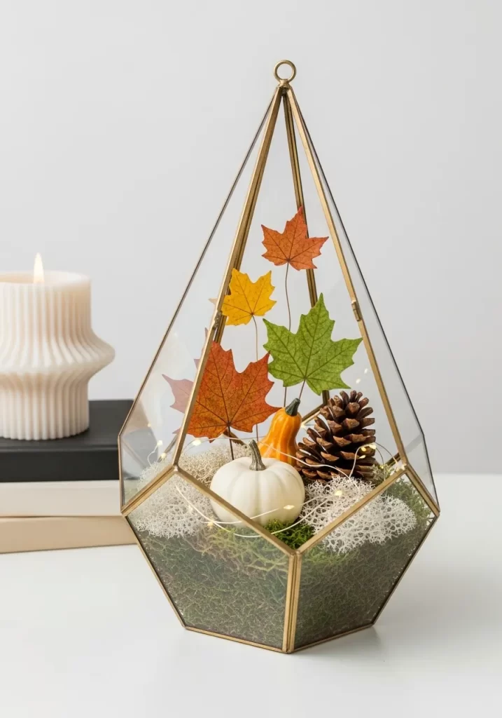 The Autumn Terrarium Accent