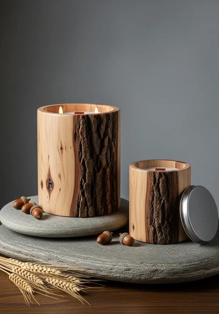  Rustic Oak & Acorn