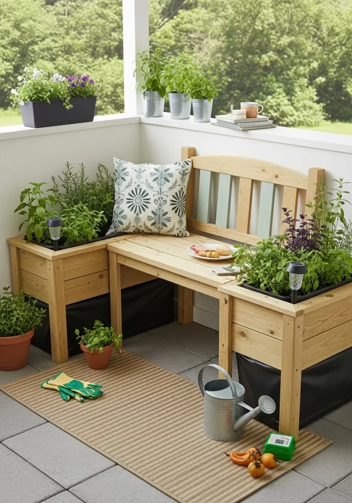 The Herb Garden Bench