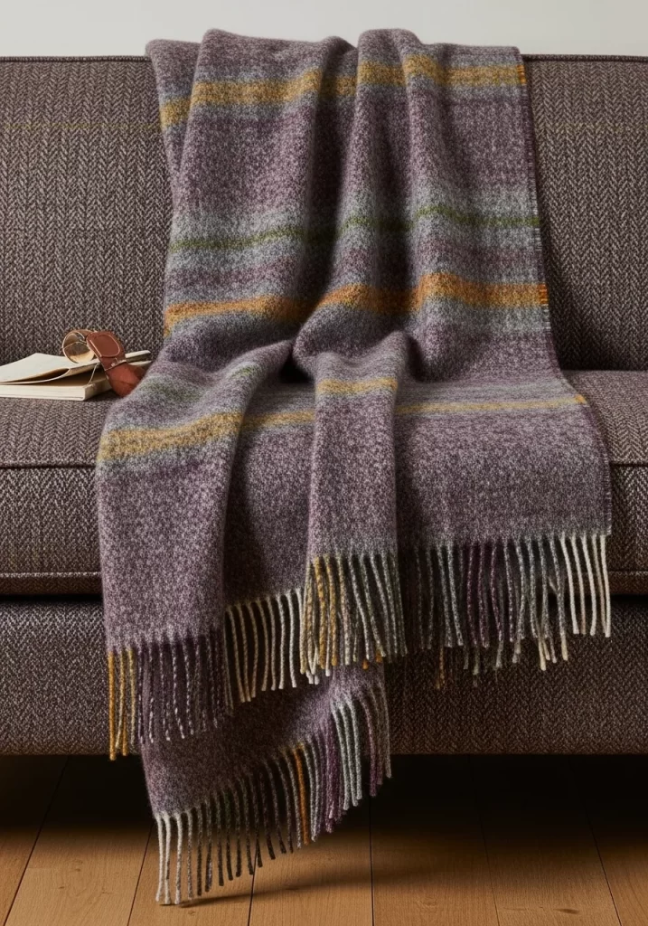 Heathered Harvest Throw