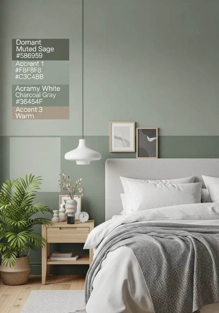 The Muted Sage Serenity