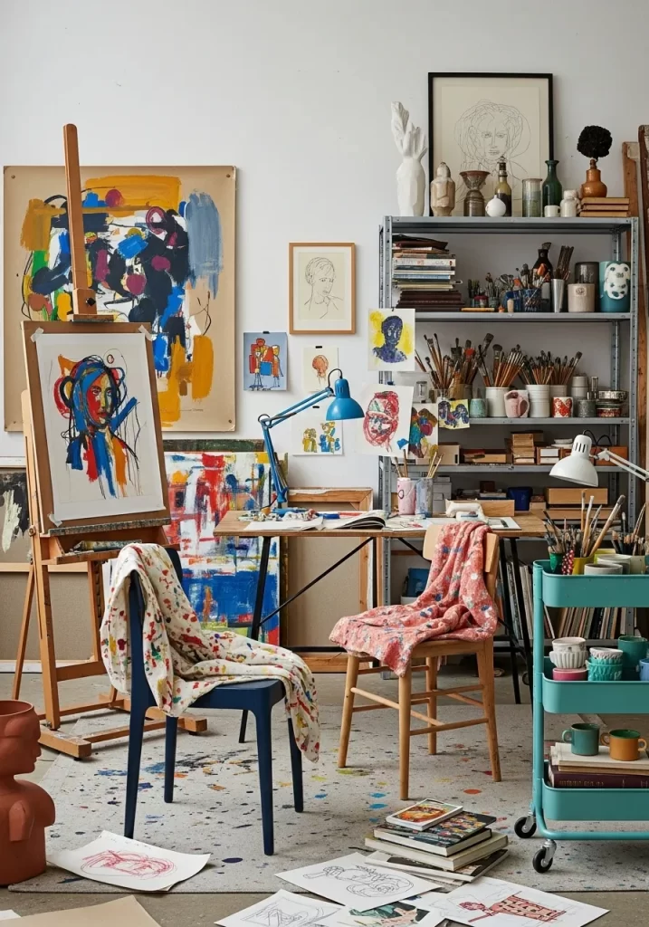 The Artist's Autumn Studio