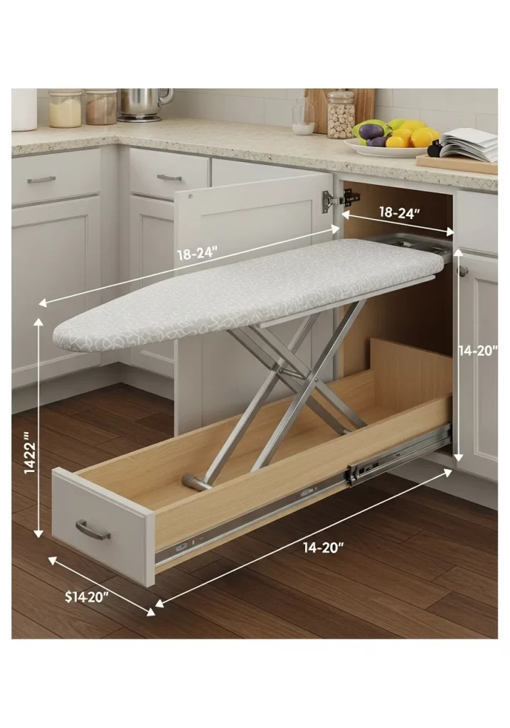 The Pull-Out Ironing Board Drawer