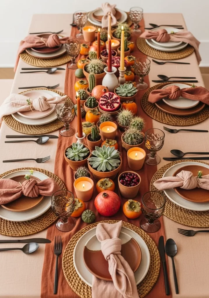 Bohemian Desert Tablescape
