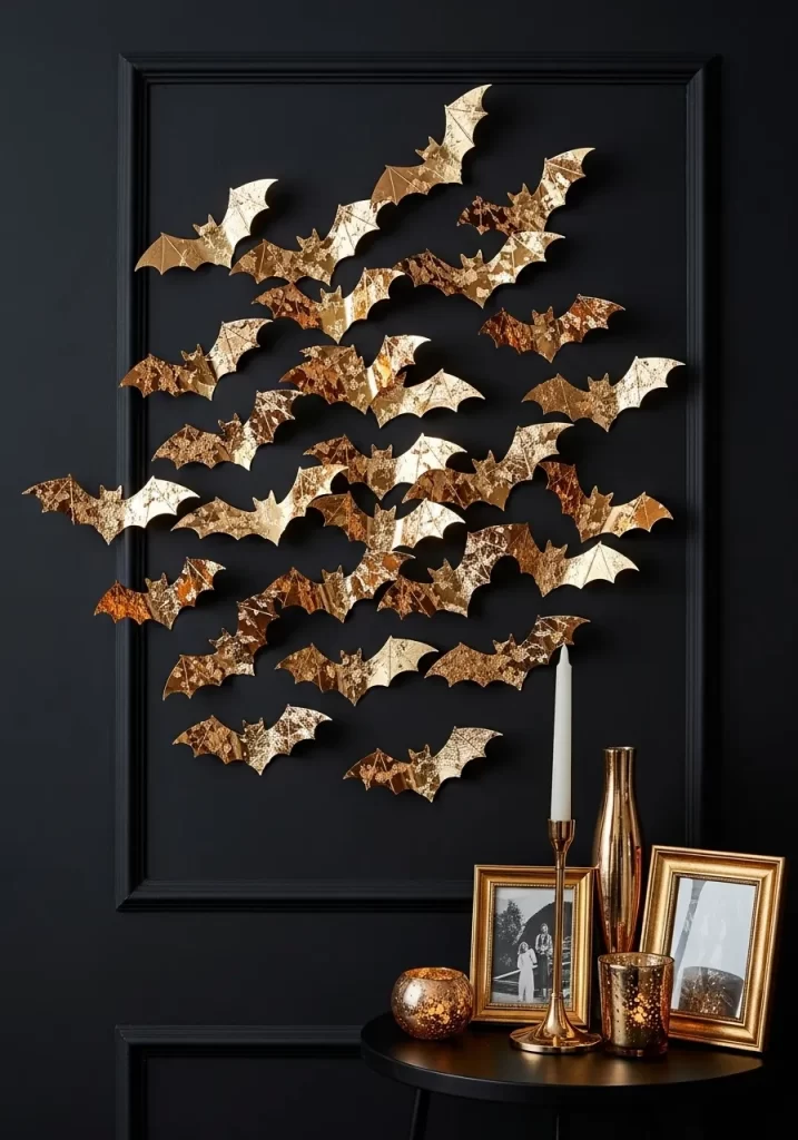 Luxurious Bat Wall Decor
