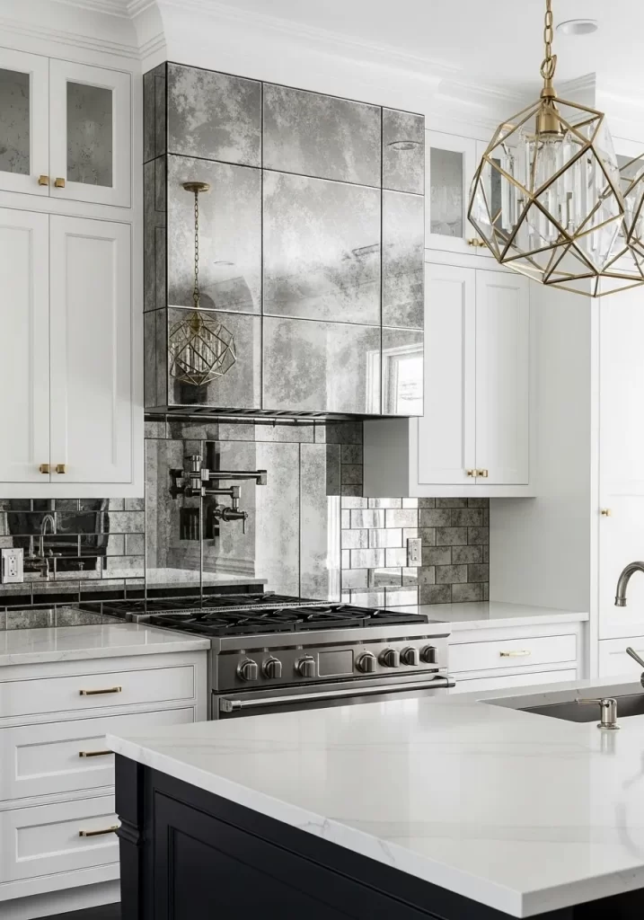 Antiqued Mirror Glamour