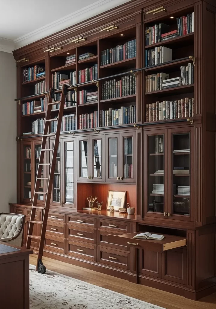 The Grand Library Wall