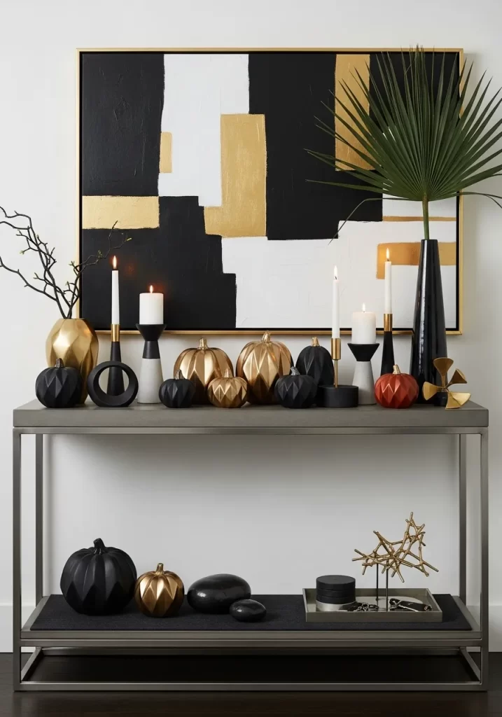 The Geometric Glam Harvest