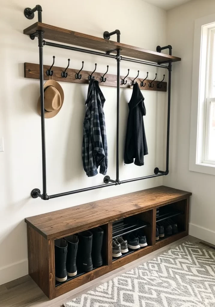 The Industrial Pipe Entryway System