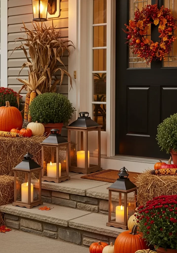 The Glowing Harvest Porch