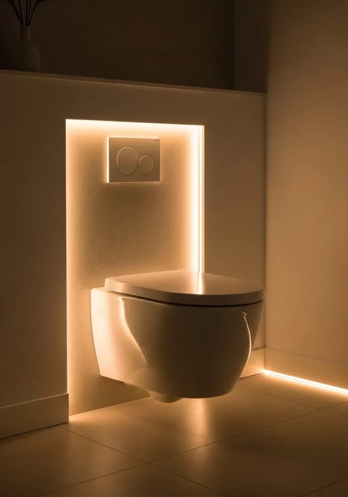 The Illuminated Toilet Alcove