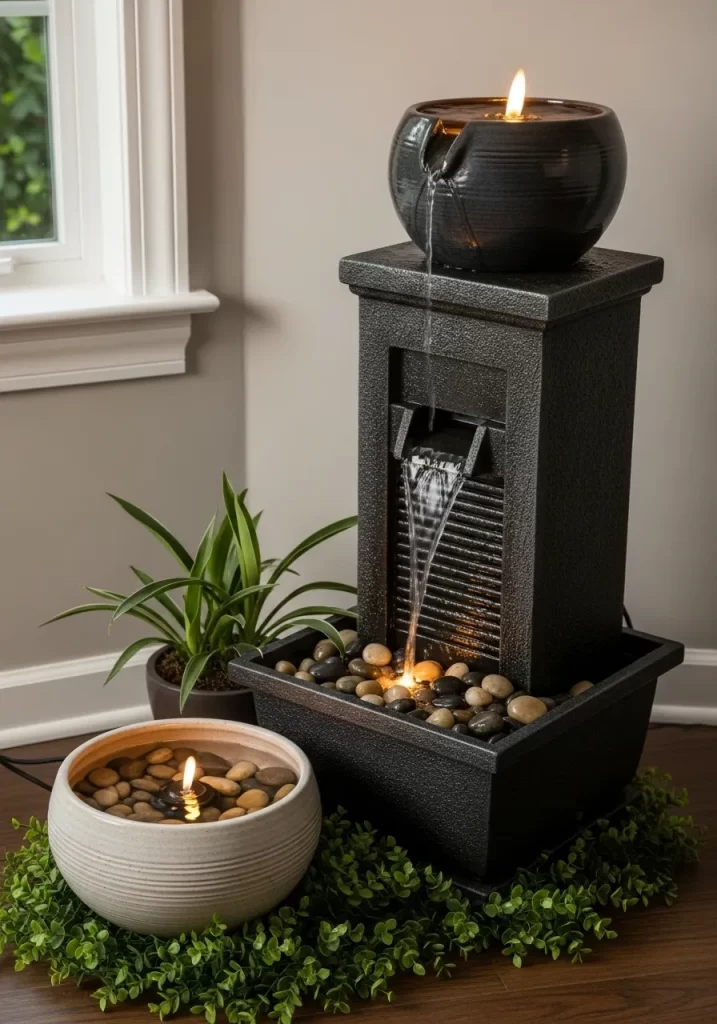  The Soothing Indoor Water Feature