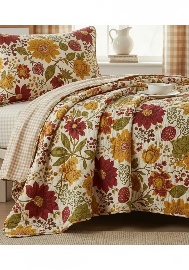 Autumn Floral Quilt