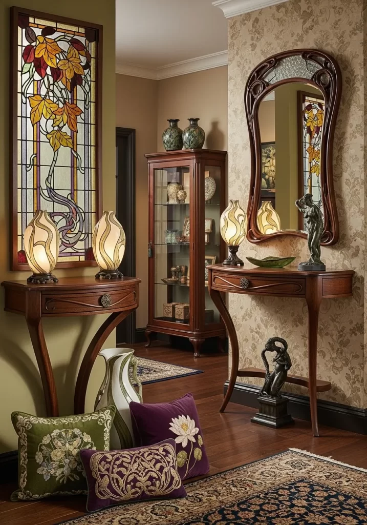 The Art Nouveau Autumn Entry