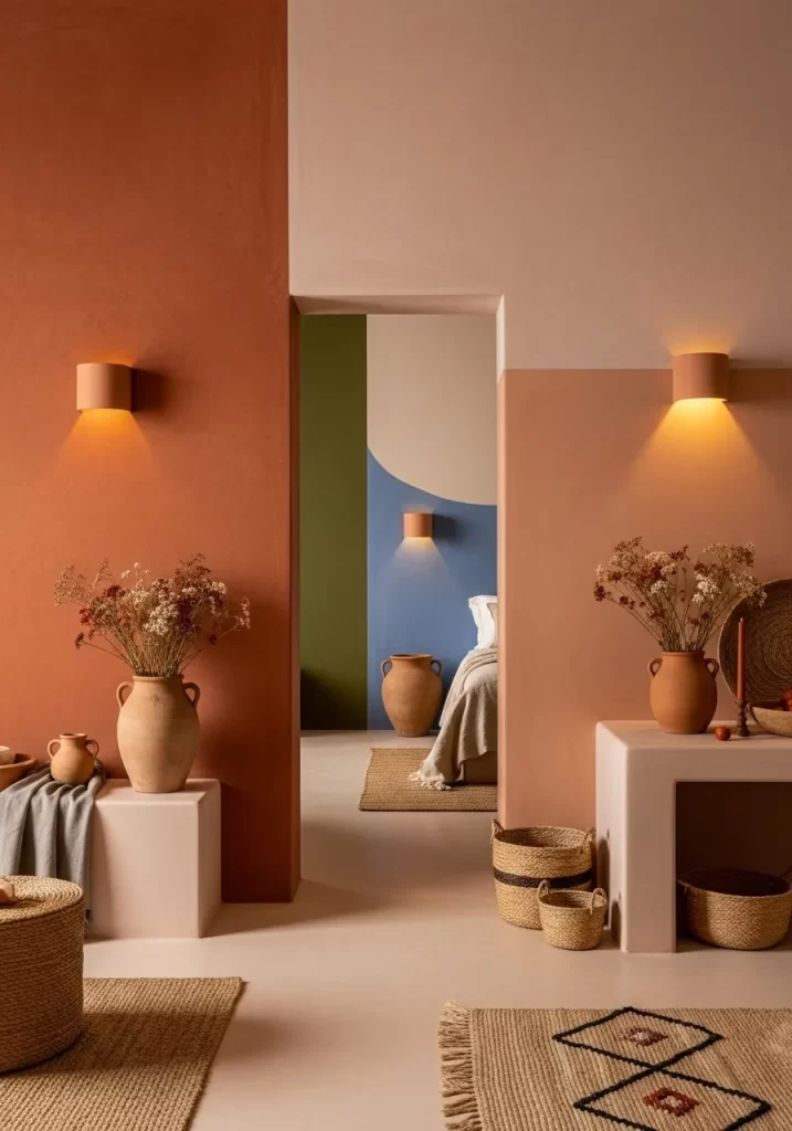 Natural Pigment Paints & Earthy Textures