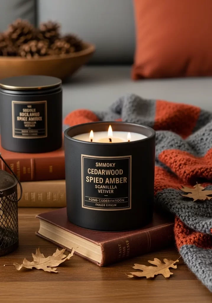 Smoky Cedarwood & Spiced Amber