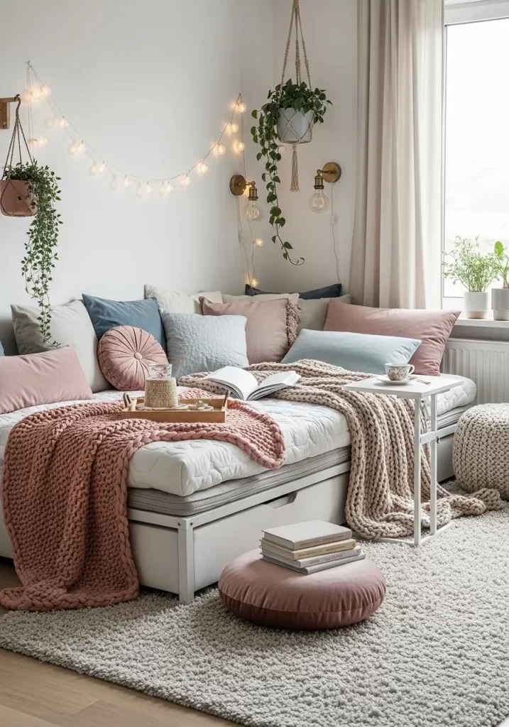 The Plush Daybed Retreat