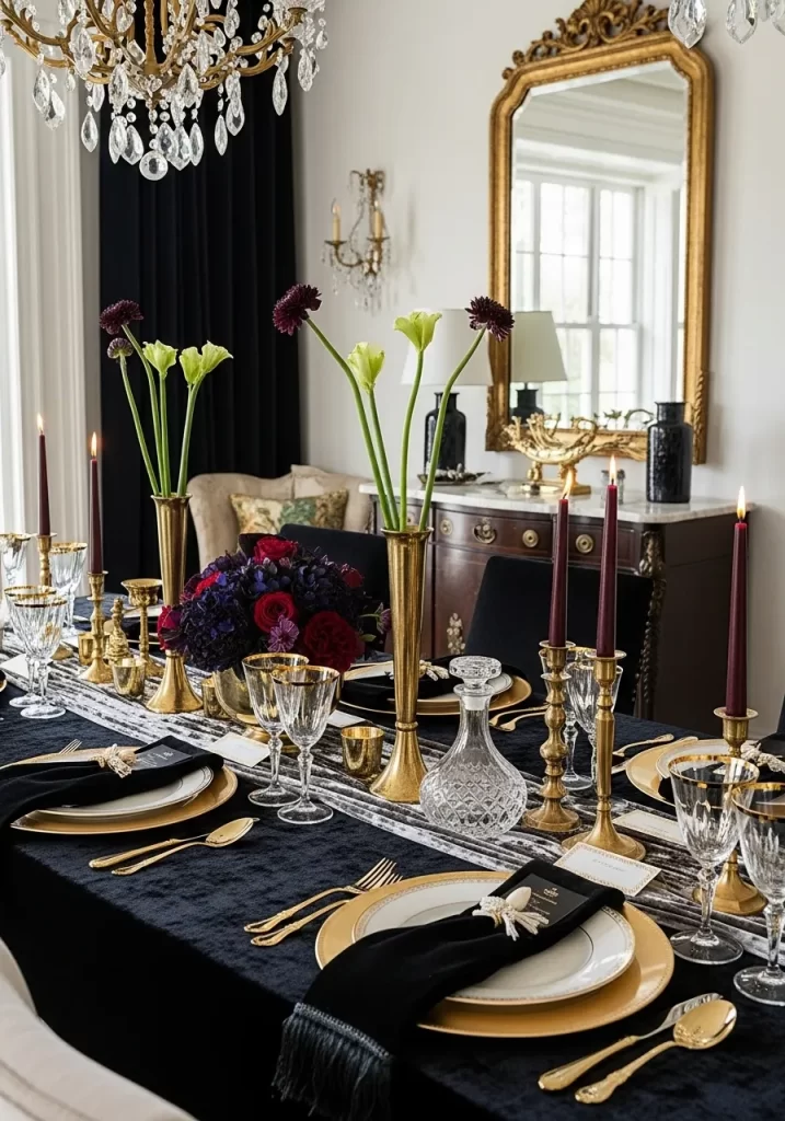 The Opulent Noir Glamour