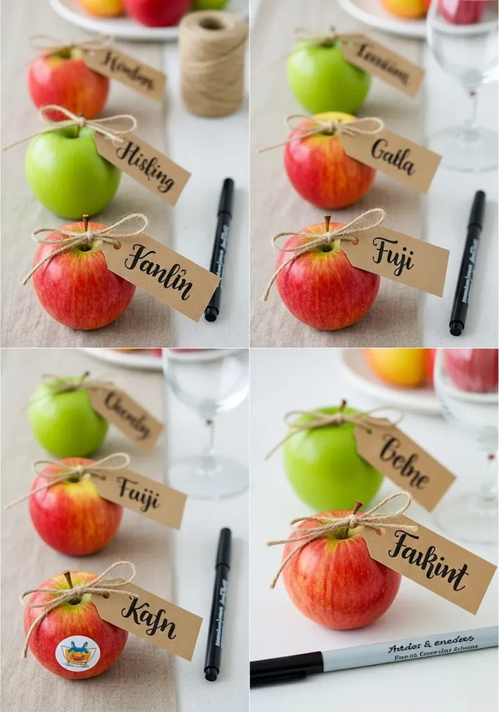 Orchard Apple Place Cards