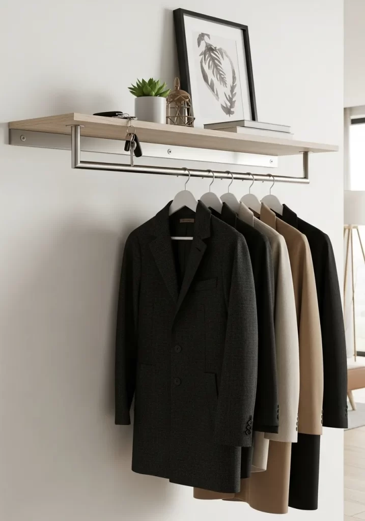 The Minimalist Entryway Shelf