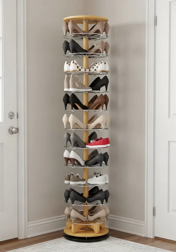 The Revolving Shoe Tower
