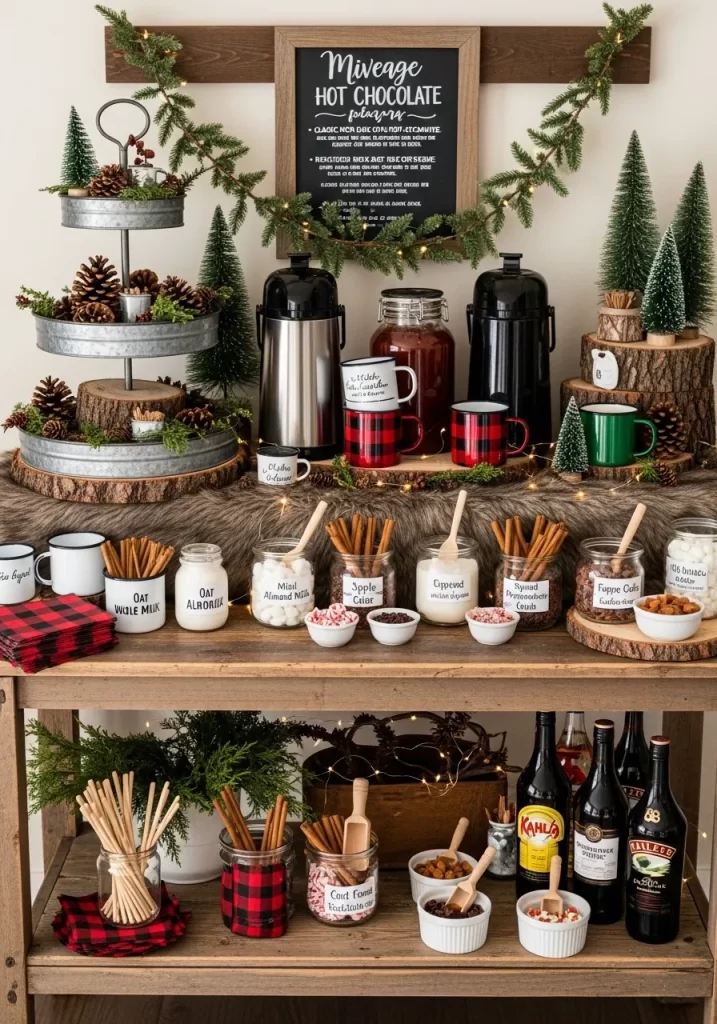 Rustic Woodland Charm Bar