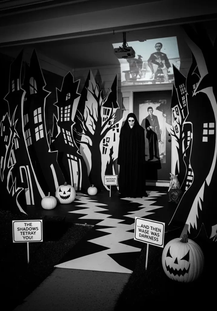 Cinematic Horror Scene