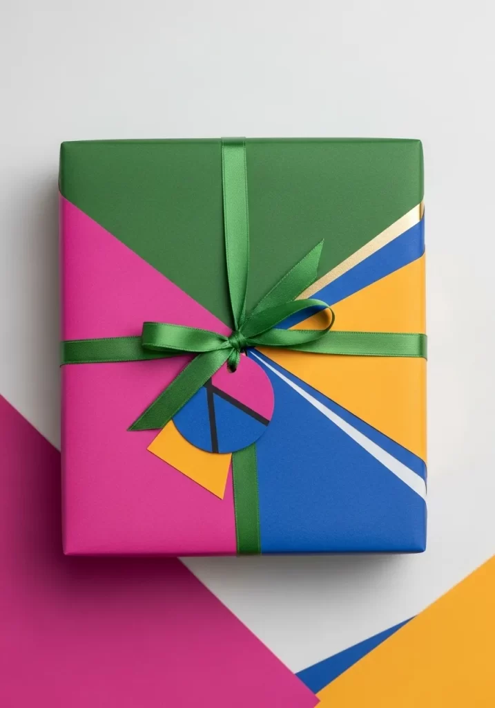 Bold Geometric Color Block