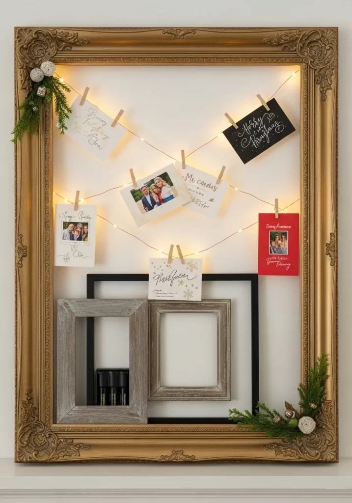 Framed with Light Card Display