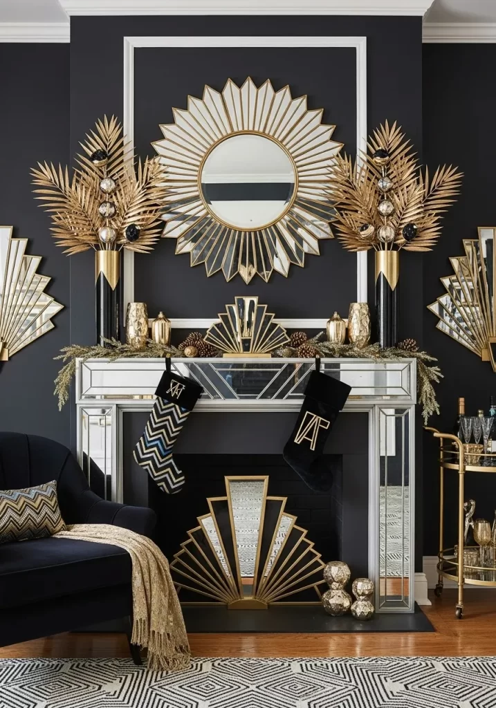 Holiday Mantel Decor