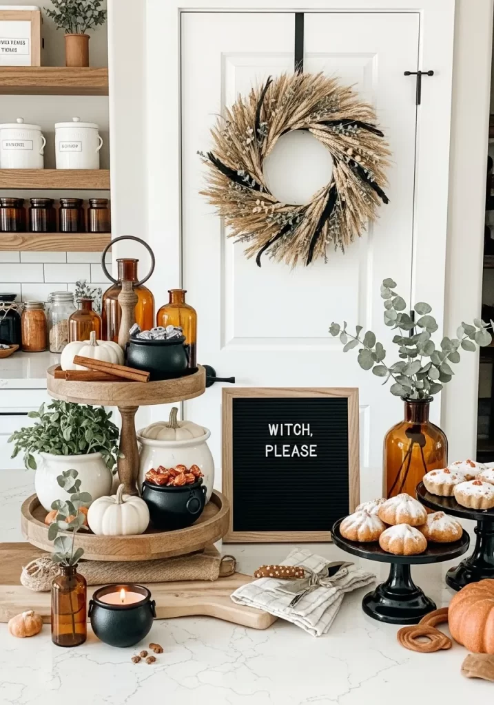 Charming Farmhouse Witch's Kitchen