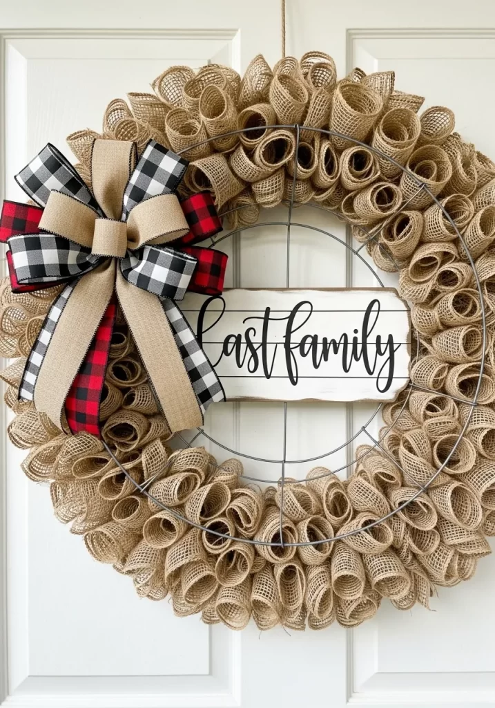 DIY Holiday Wreath