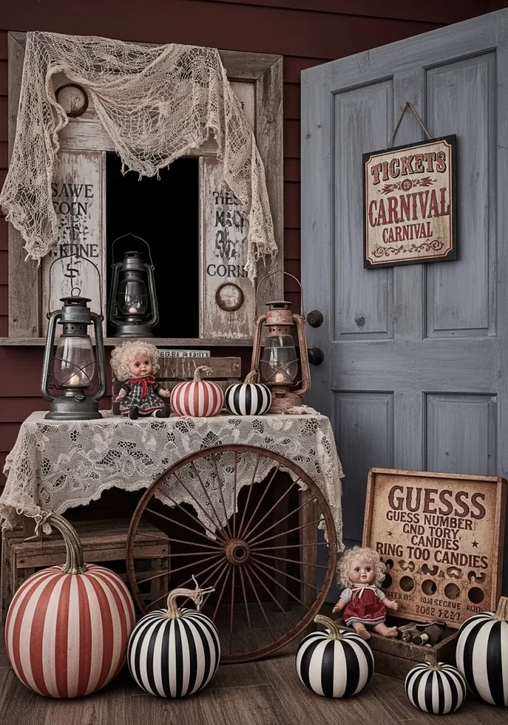 The Spooky Carnival Porch